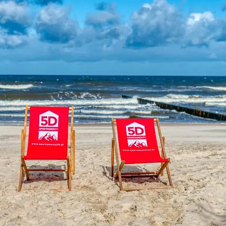 Apartment 125 Z Ogrodkiem, Basenem, Sauna, Jacuzzi, Przy Samej Plazy - 5d *