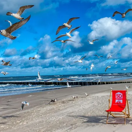 Lejlighed 125 Z Ogrodkiem, Basenem, Sauna, Jacuzzi, Przy Samej Plazy - 5d *