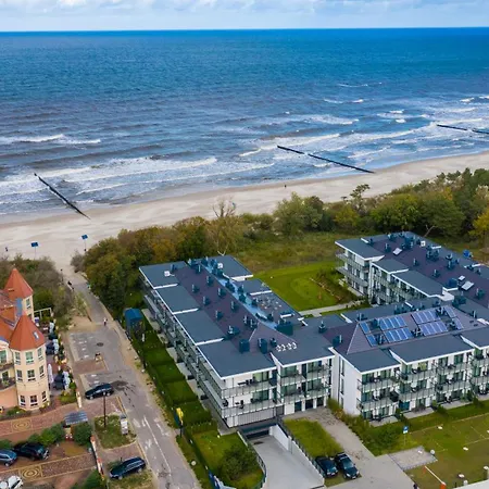 Lejlighed 125 Z Ogrodkiem, Basenem, Sauna, Jacuzzi, Przy Samej Plazy - 5d Niechorze