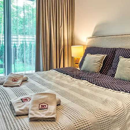 Lejlighed 125 Z Ogrodkiem, Basenem, Sauna, Jacuzzi, Przy Samej Plazy - 5d Niechorze