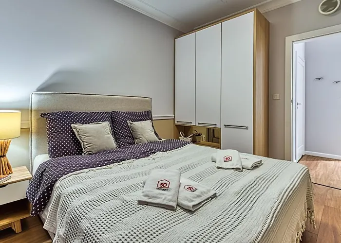 Apartmán 125 Z Ogrodkiem, Basenem, Sauna, Jacuzzi, Przy Samej Plazy - 5d